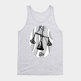 Libra Zodiak Tank Top